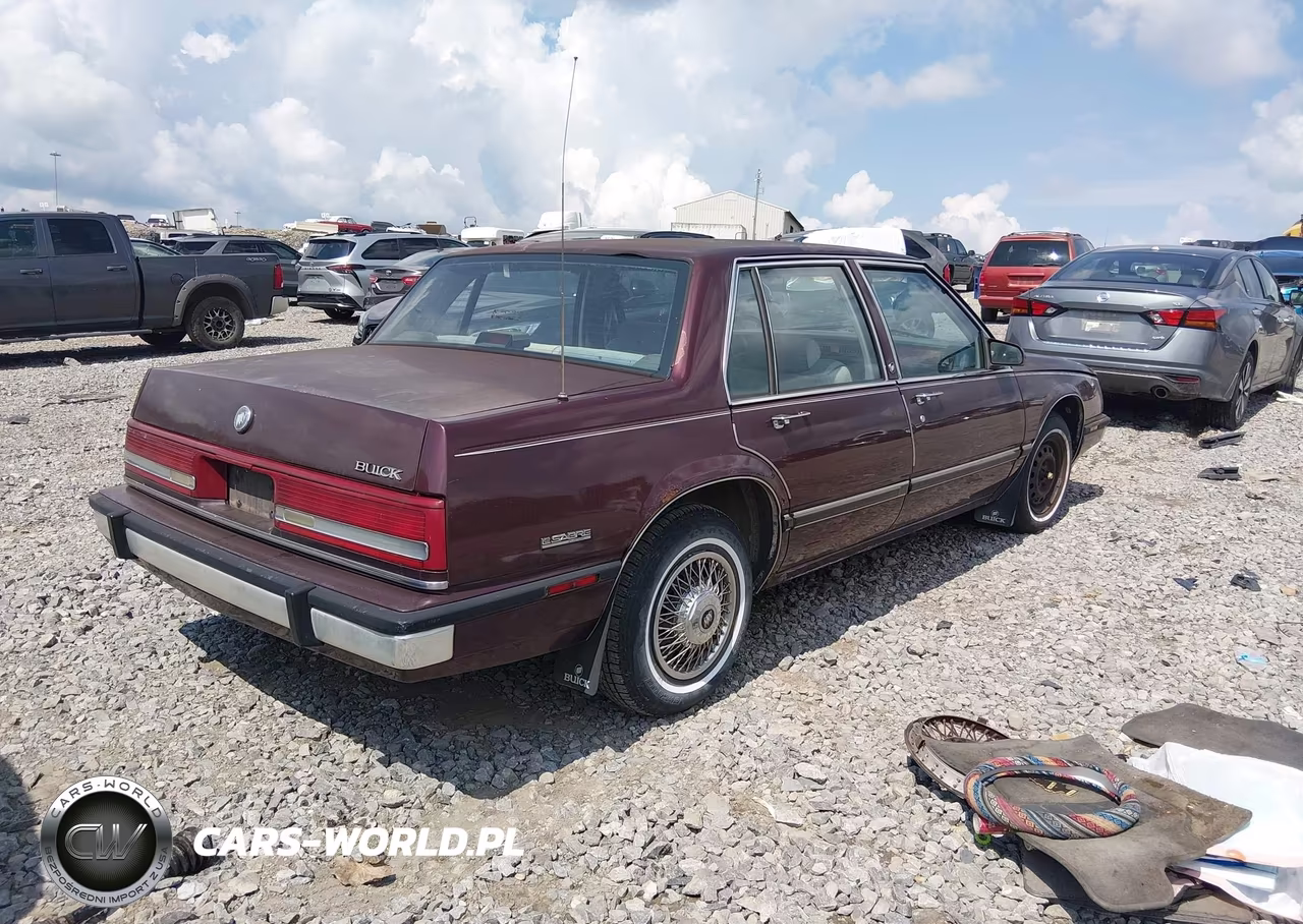 1991 Buick Lesabre Custom VIN:1G4HP54C3MH466752 - 4