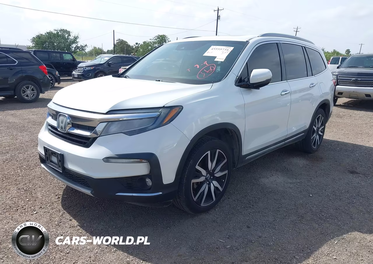 2021 Honda Pilot 2Wd Touring 7 Passenger VIN:5FNYF5H61MB021681 - 2