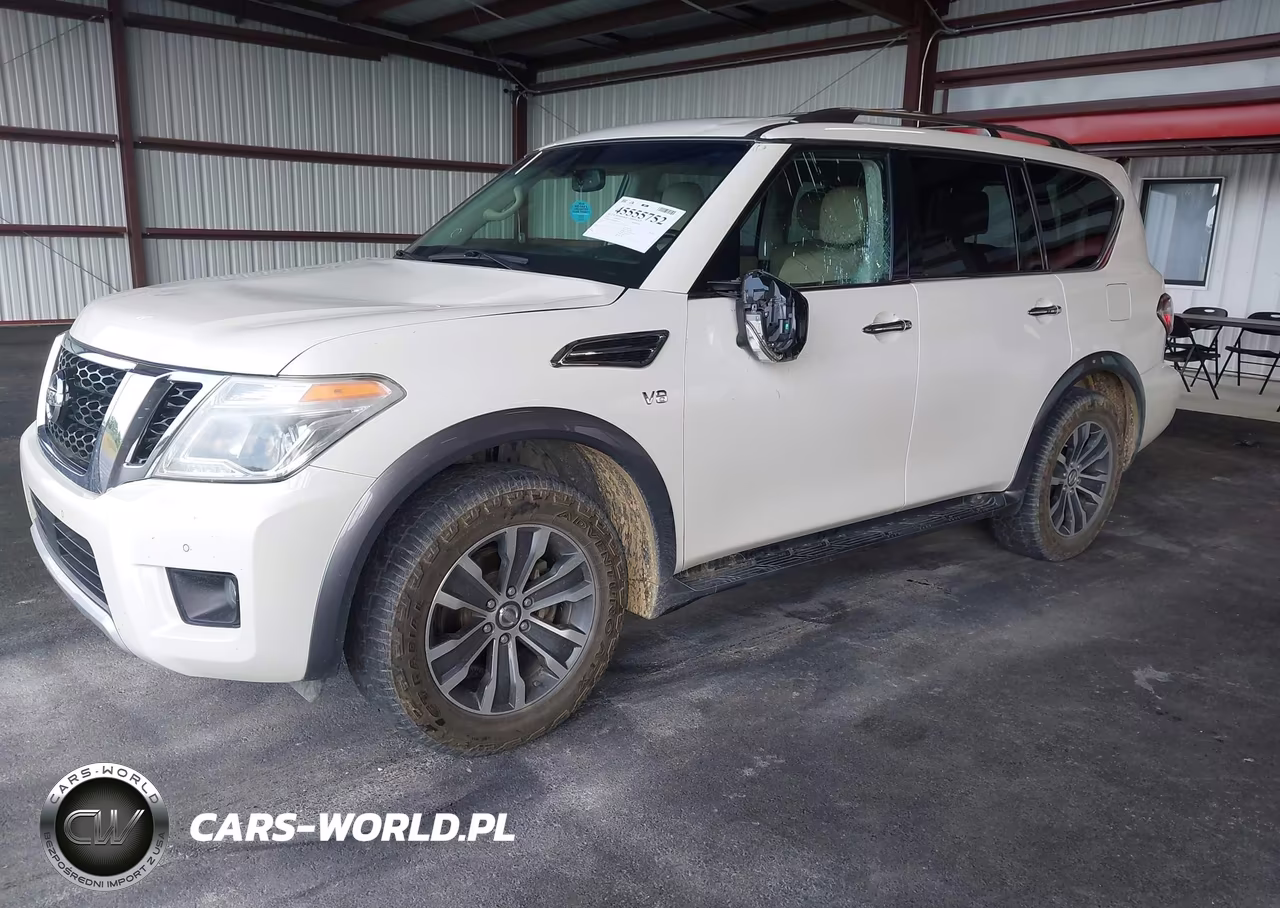 2017 Nissan Armada Sl VIN:JN8AY2ND6H9007082 - 2