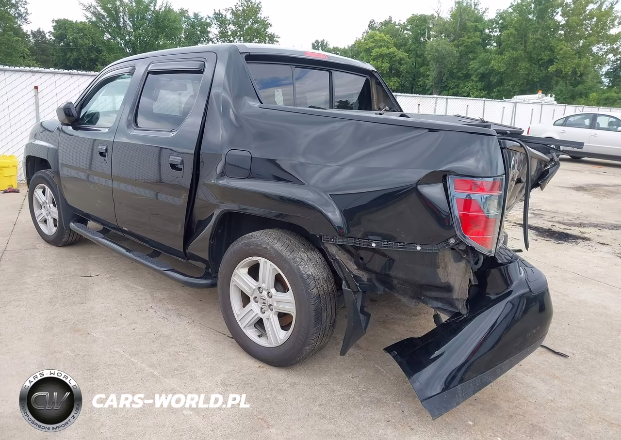 2013 Honda Ridgeline Rtl VIN:5FPYK1F52DB018133 - 3