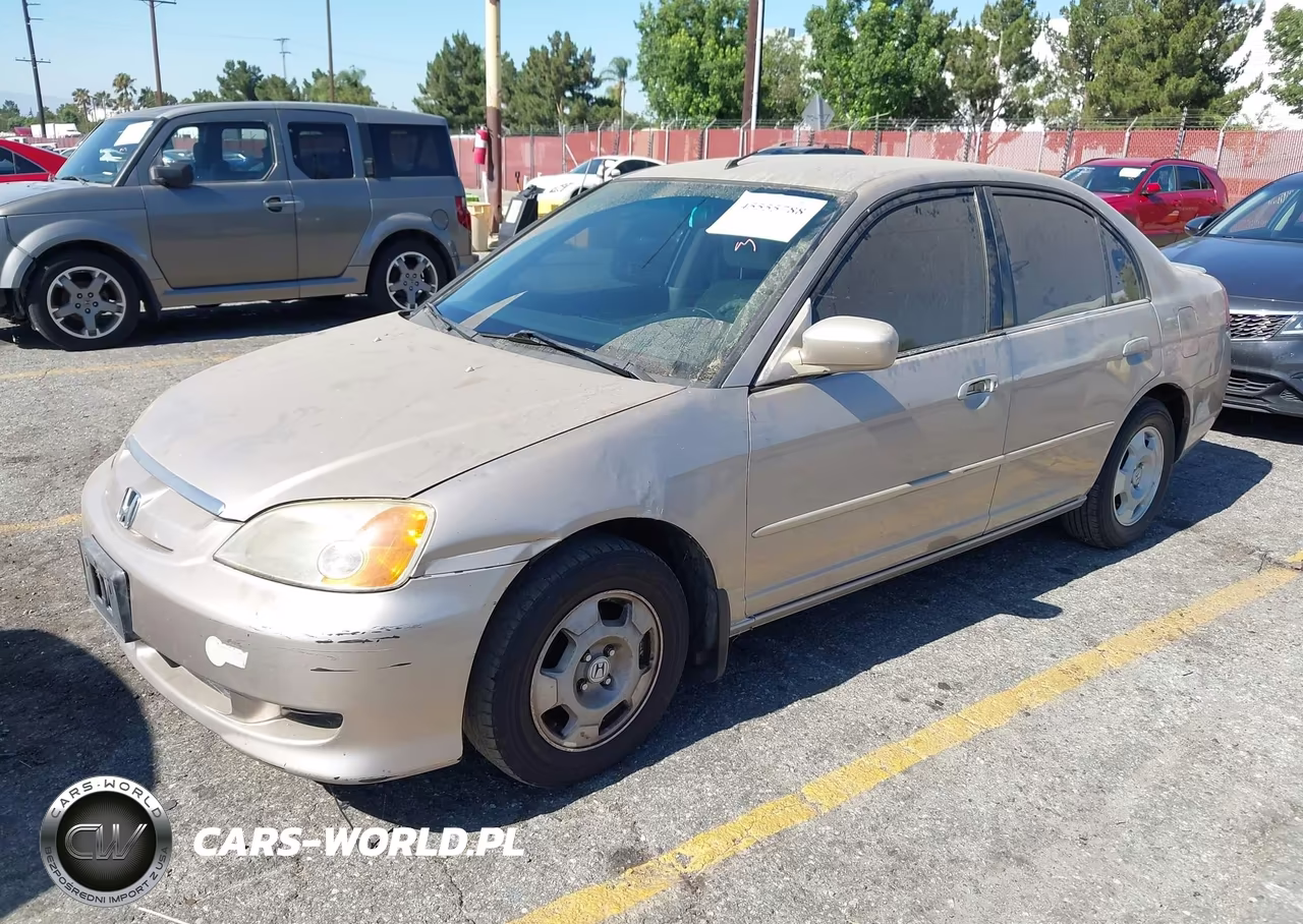 2003 Honda Civic Hybrid VIN:JHMES96653S006576 - 2