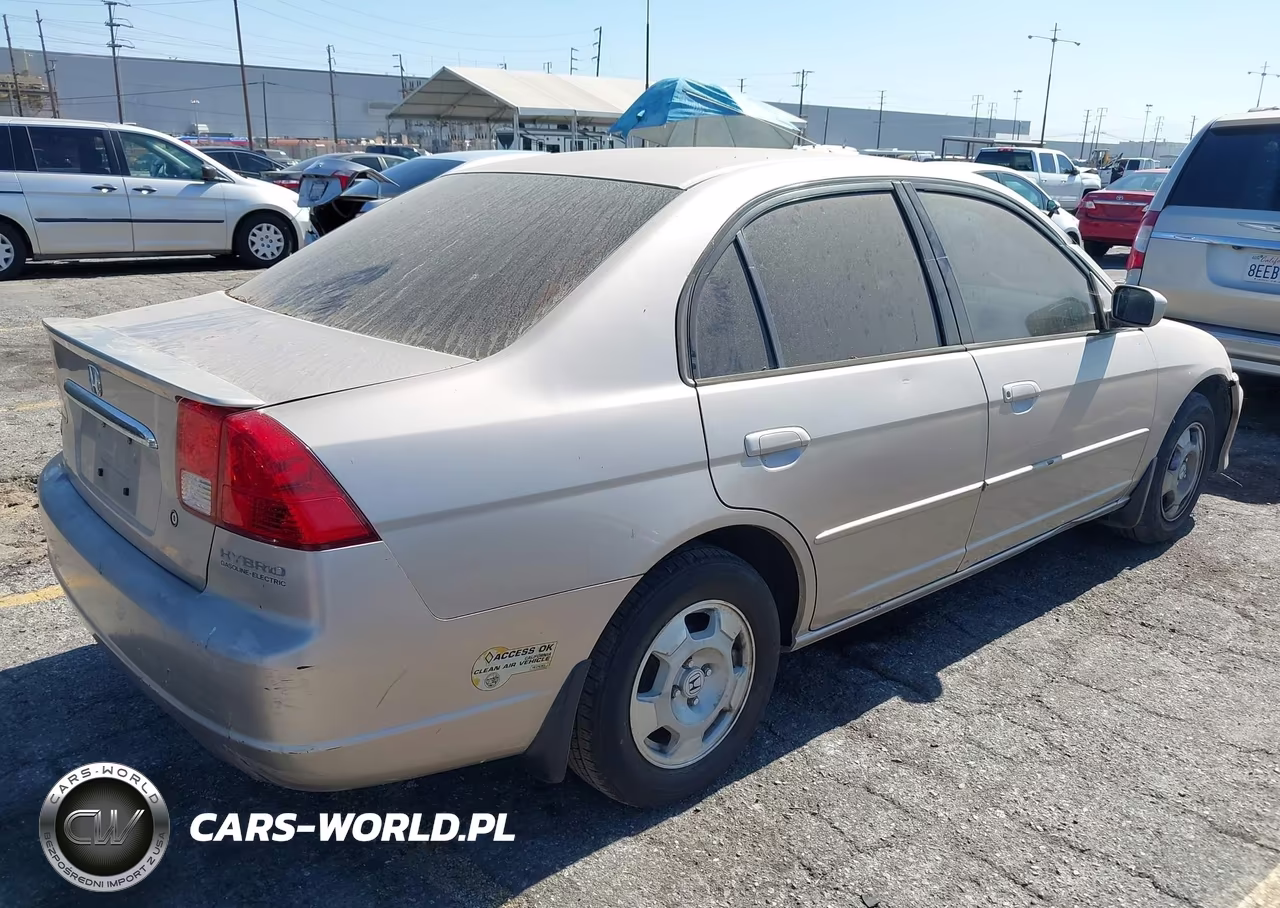 2003 Honda Civic Hybrid VIN:JHMES96653S006576 - 4