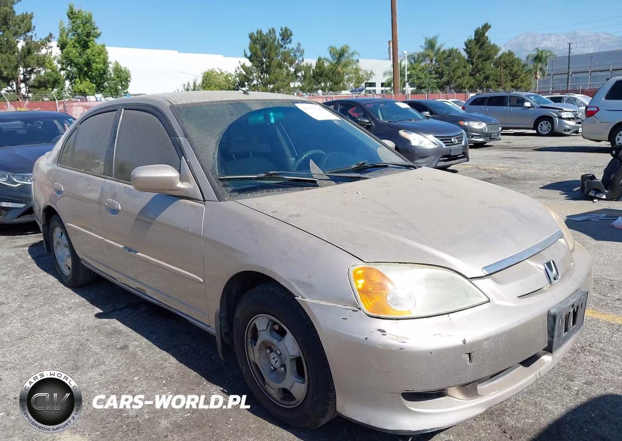 2003 Honda Civic Hybrid VIN:JHMES96653S006576 - 6