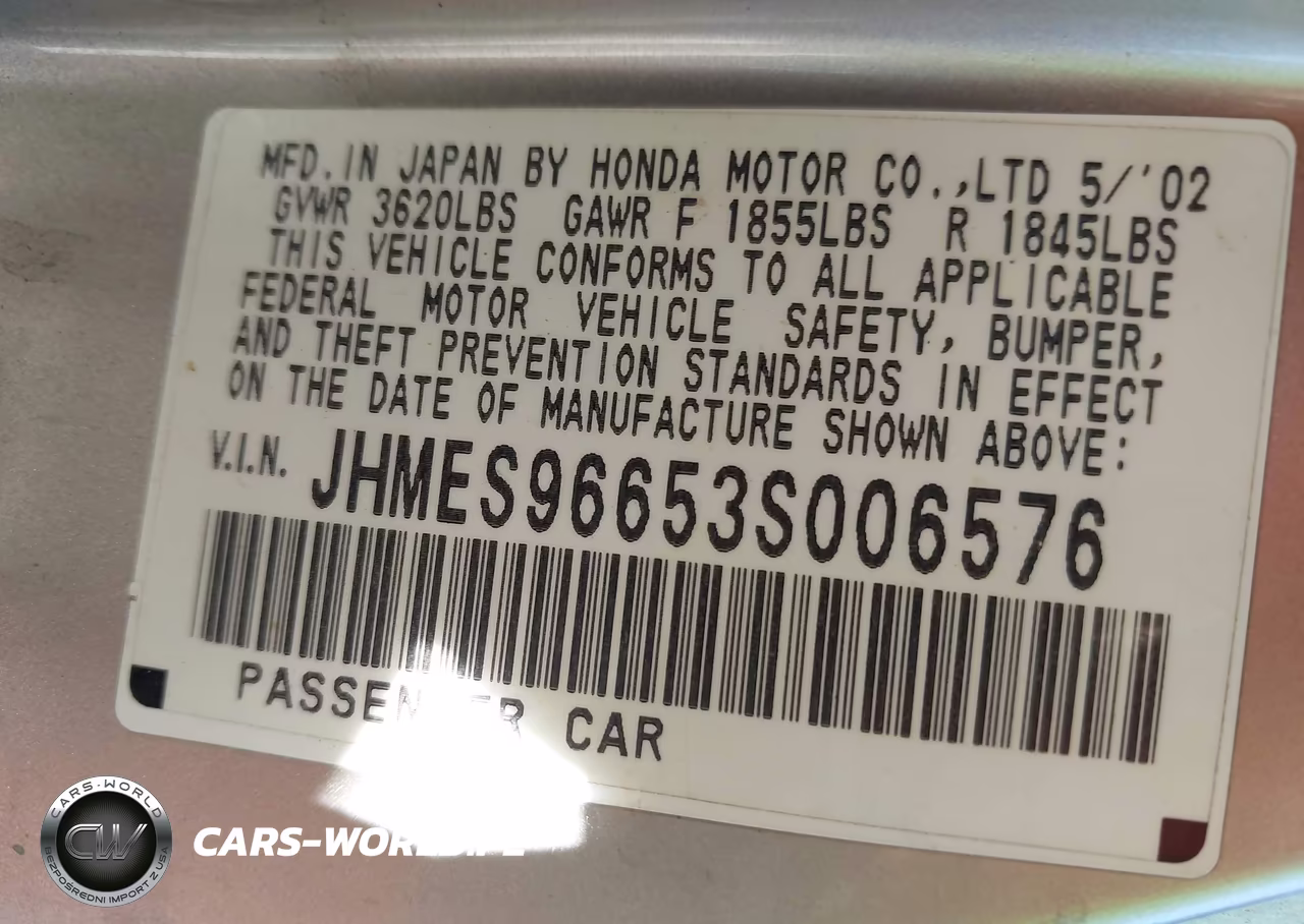 2003 Honda Civic Hybrid VIN:JHMES96653S006576 - 9