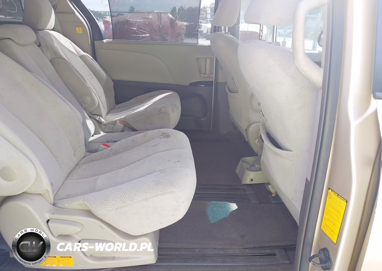2012 Toyota Sienna Le V6 8 Passenger VIN:5TDKK3DC5CS233592 - 8