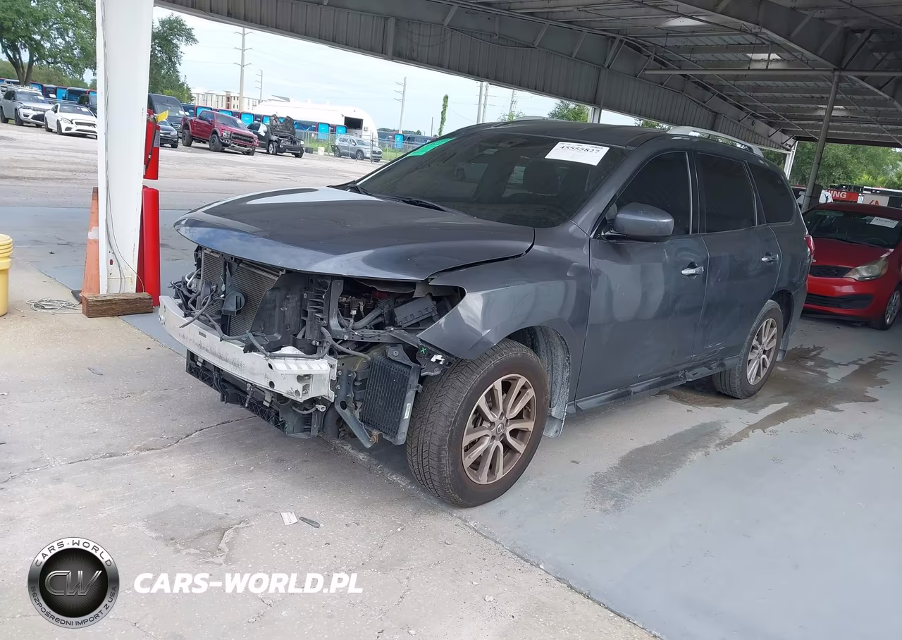2014 Nissan Pathfinder Sv VIN:5N1AR2MM3EC711308 - 2