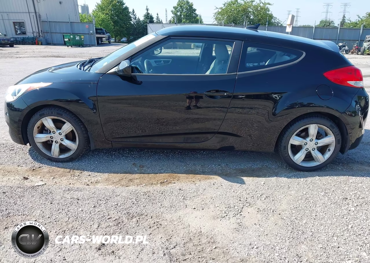 2013 Hyundai Veloster Base W-Gray VIN:KMHTC6ADXDU175889 - 13