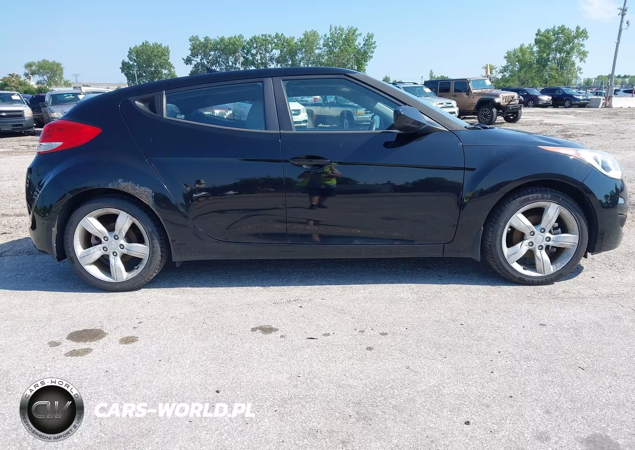2013 Hyundai Veloster Base W-Gray VIN:KMHTC6ADXDU175889 - 15