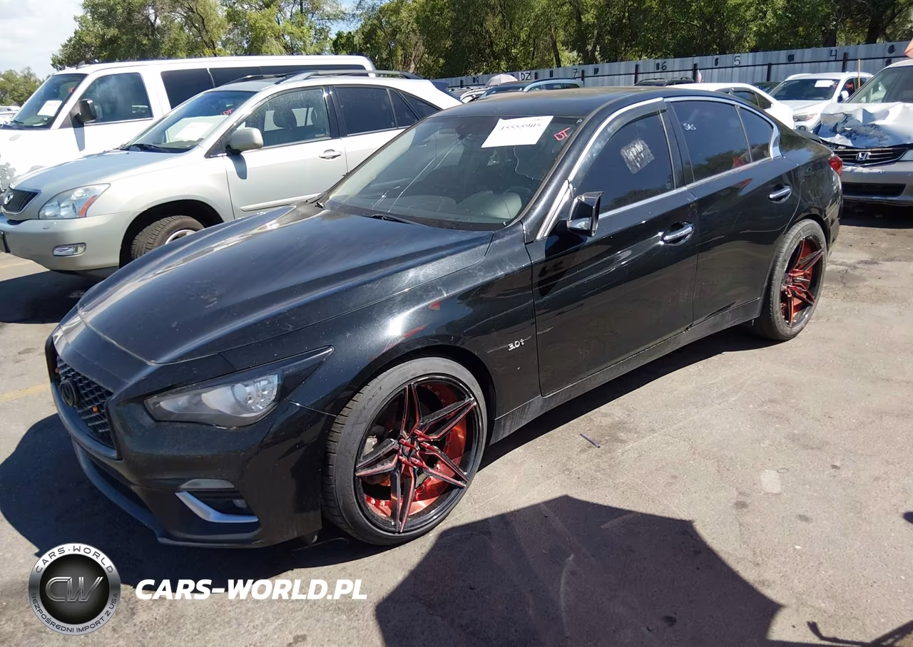 2018 Infiniti Q50 3.0T Luxe VIN:JN1EV7AR6JM433932 - 2