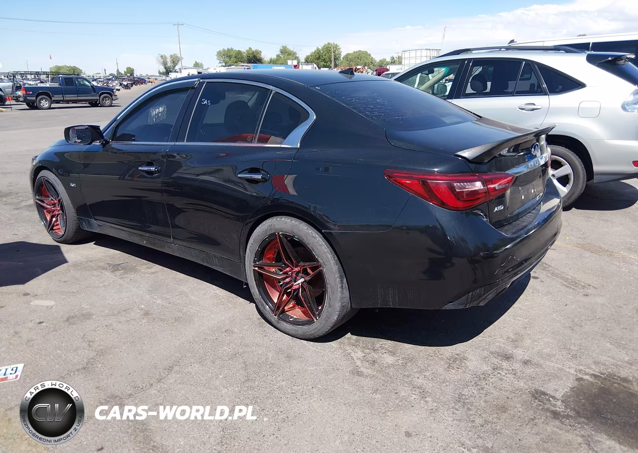 2018 Infiniti Q50 3.0T Luxe VIN:JN1EV7AR6JM433932 - 3