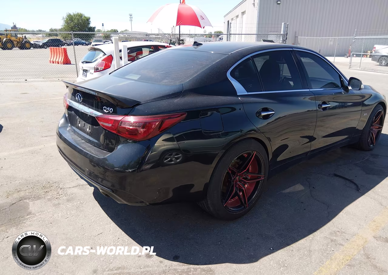 2018 Infiniti Q50 3.0T Luxe VIN:JN1EV7AR6JM433932 - 4