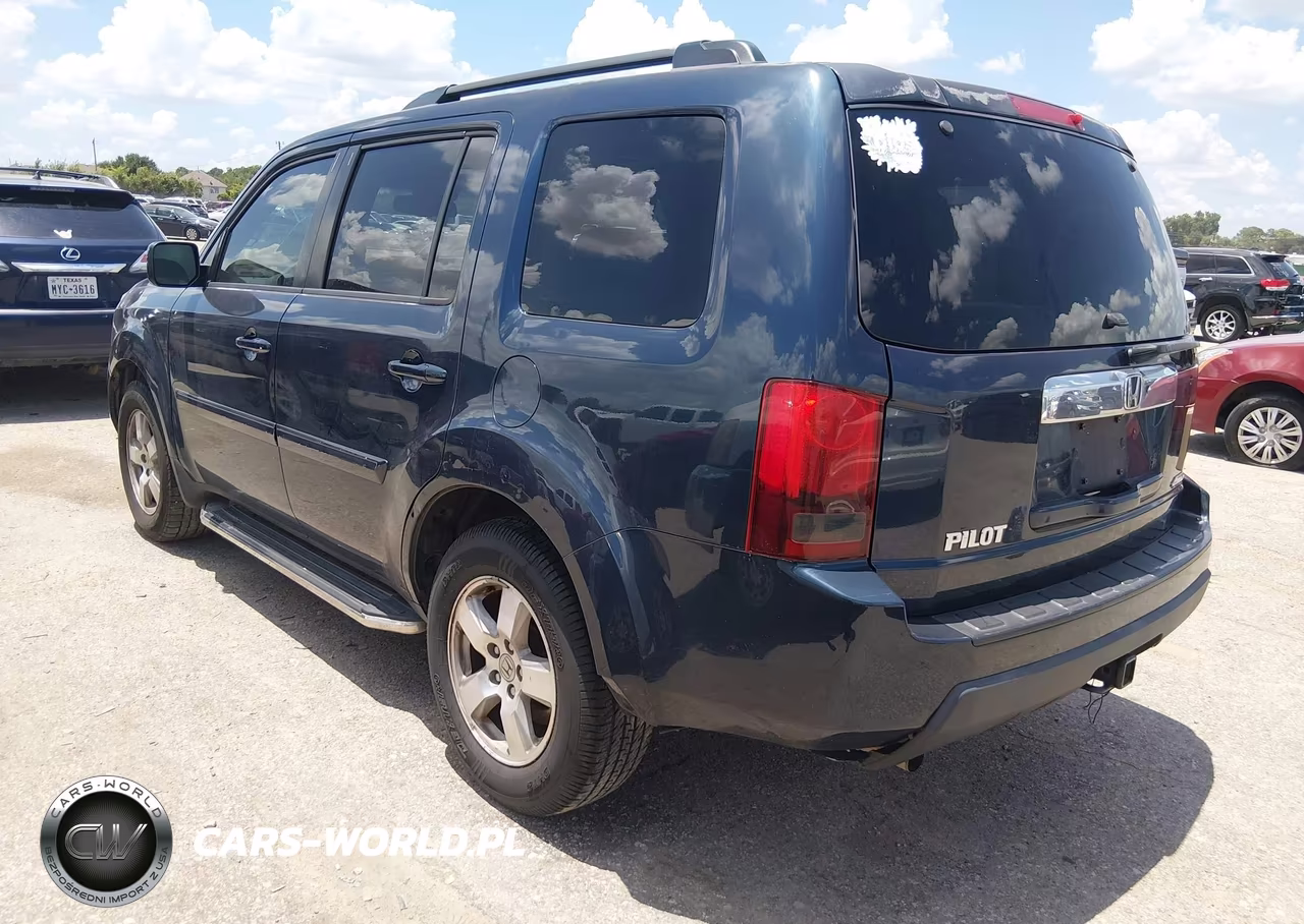 2011 Honda Pilot Ex-L VIN:5FNYF4H74BB054030 - 3