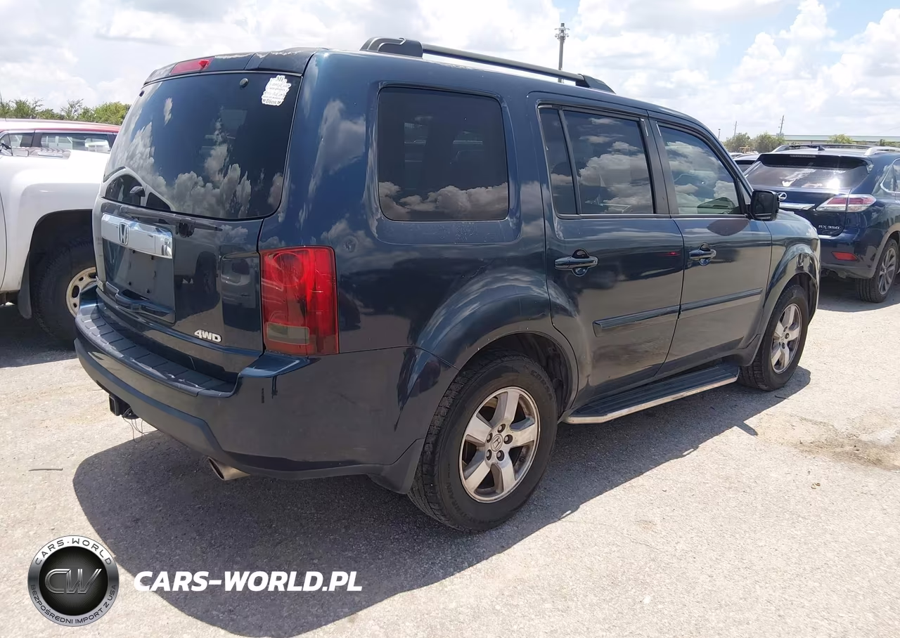 2011 Honda Pilot Ex-L VIN:5FNYF4H74BB054030 - 4