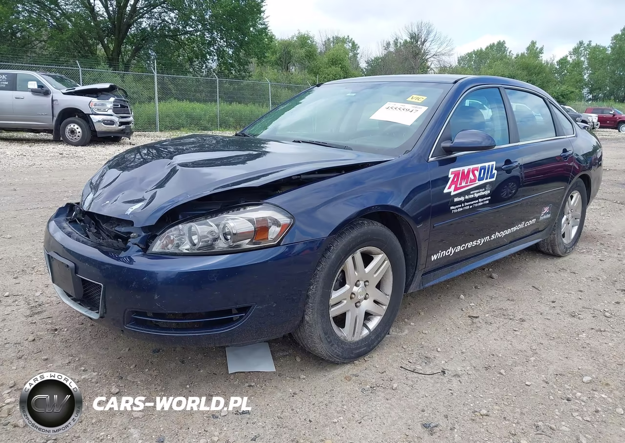 2012 Chevrolet Impala Lt VIN:2G1WB5E34C1207237 - 2