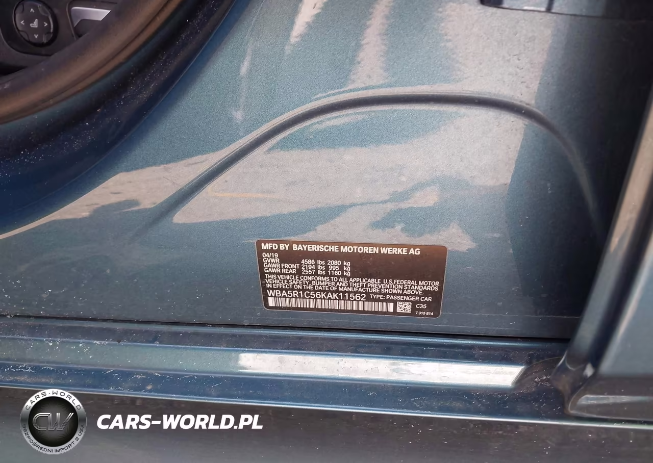 2019 BMW 330I VIN:WBA5R1C56KAK11562 - 9