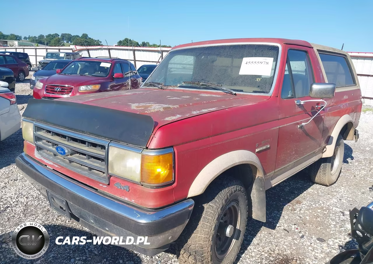 1990 Ford Bronco U100 VIN:1FMEU15H9LLB34504 - 2