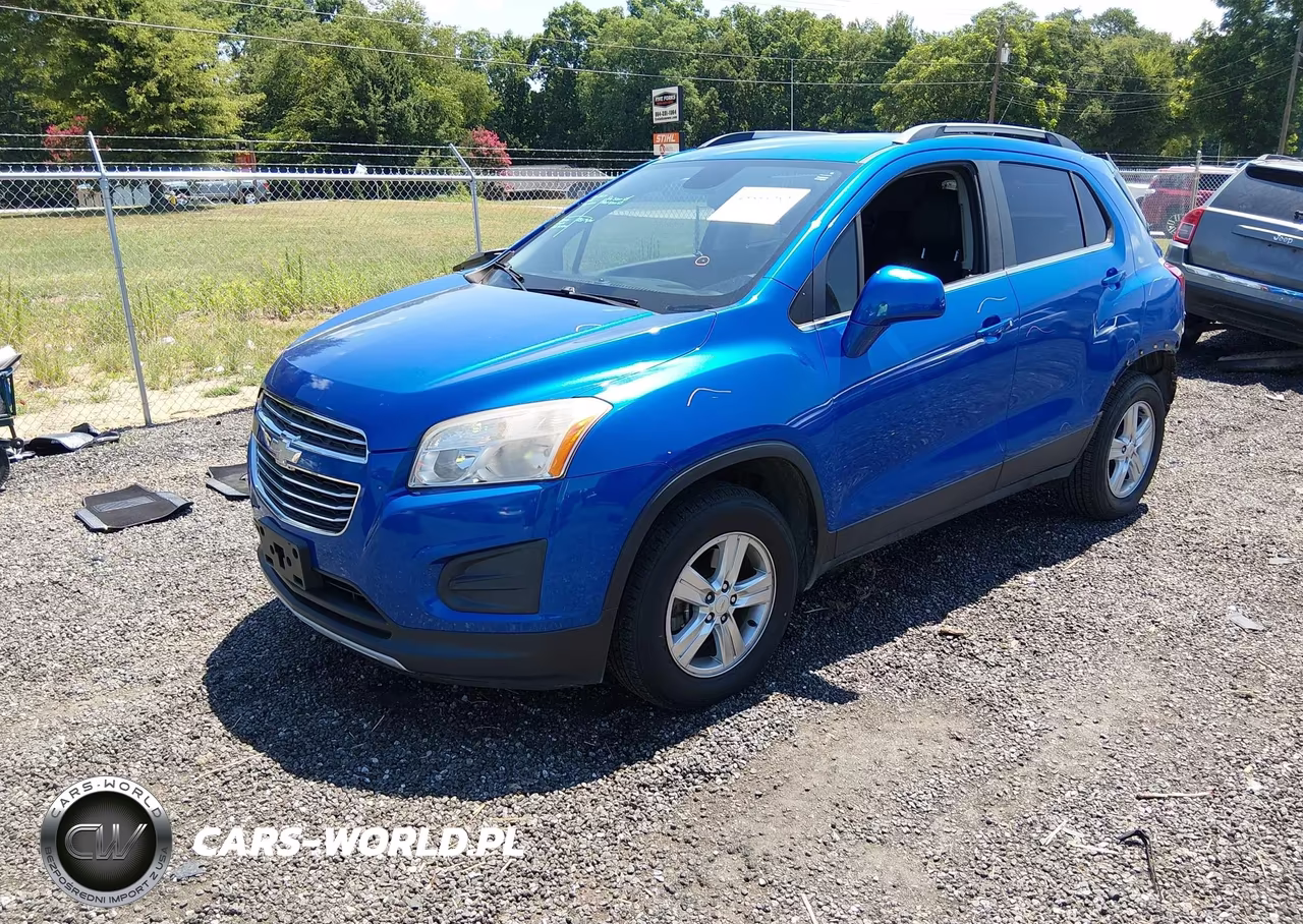 2015 Chevrolet Trax Lt VIN:KL7CJRSBXFB085517 - 2