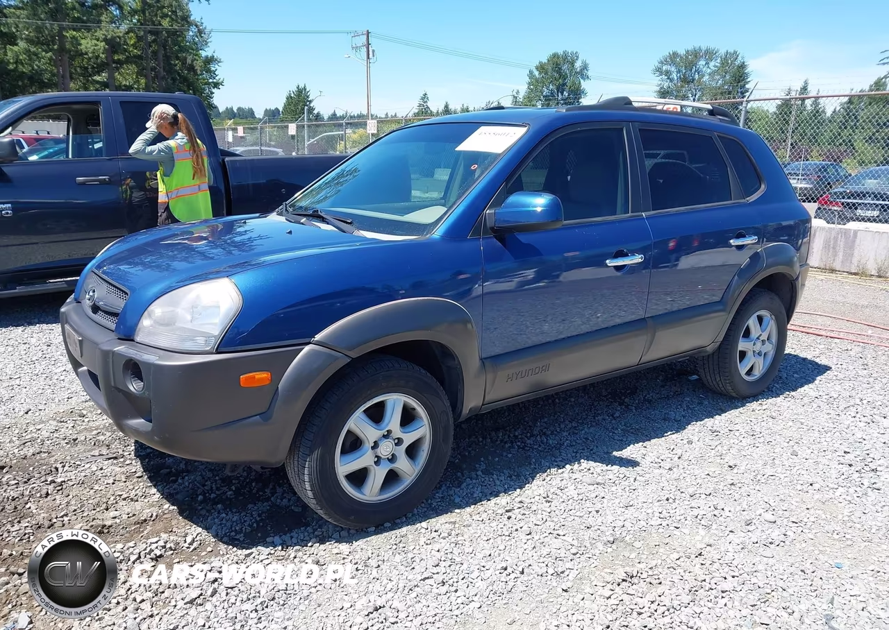 2005 Hyundai Tucson Gls-Lx VIN:KM8JN72D95U081154 - 2