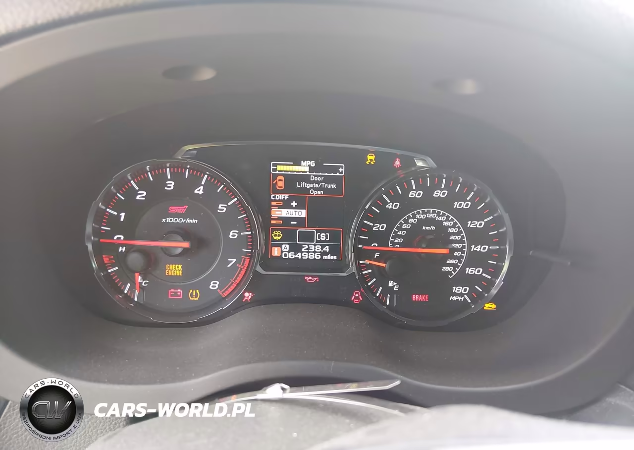 2018 Subaru Wrx Sti VIN:JF1VA2N60J9823350 - 7