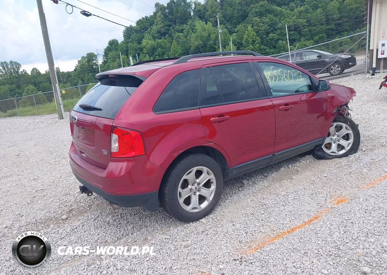 2013 Ford Edge Sel VIN:2FMDK4JC1DBE32138 - 4