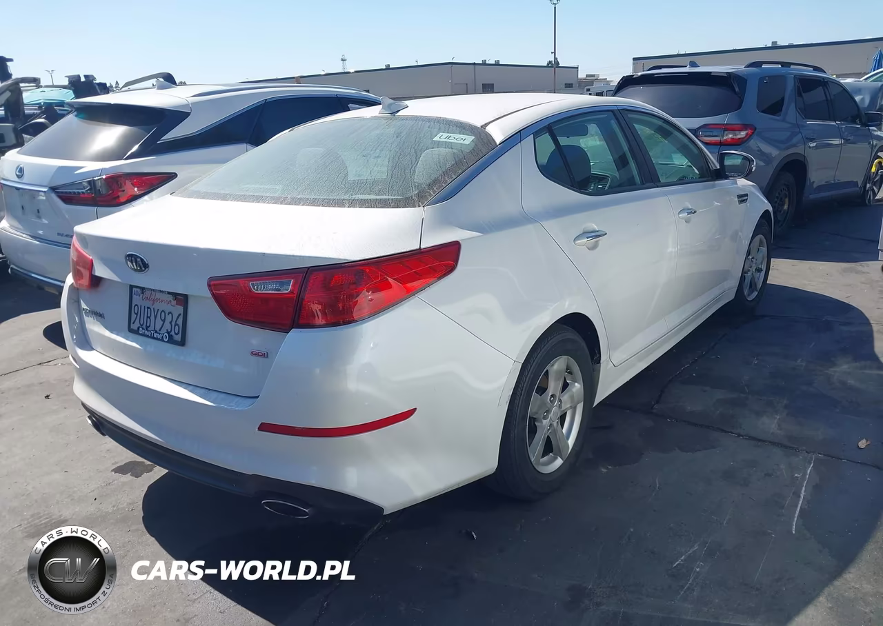 2015 Kia Optima Lx VIN:KNAGM4A79F5663873 - 4