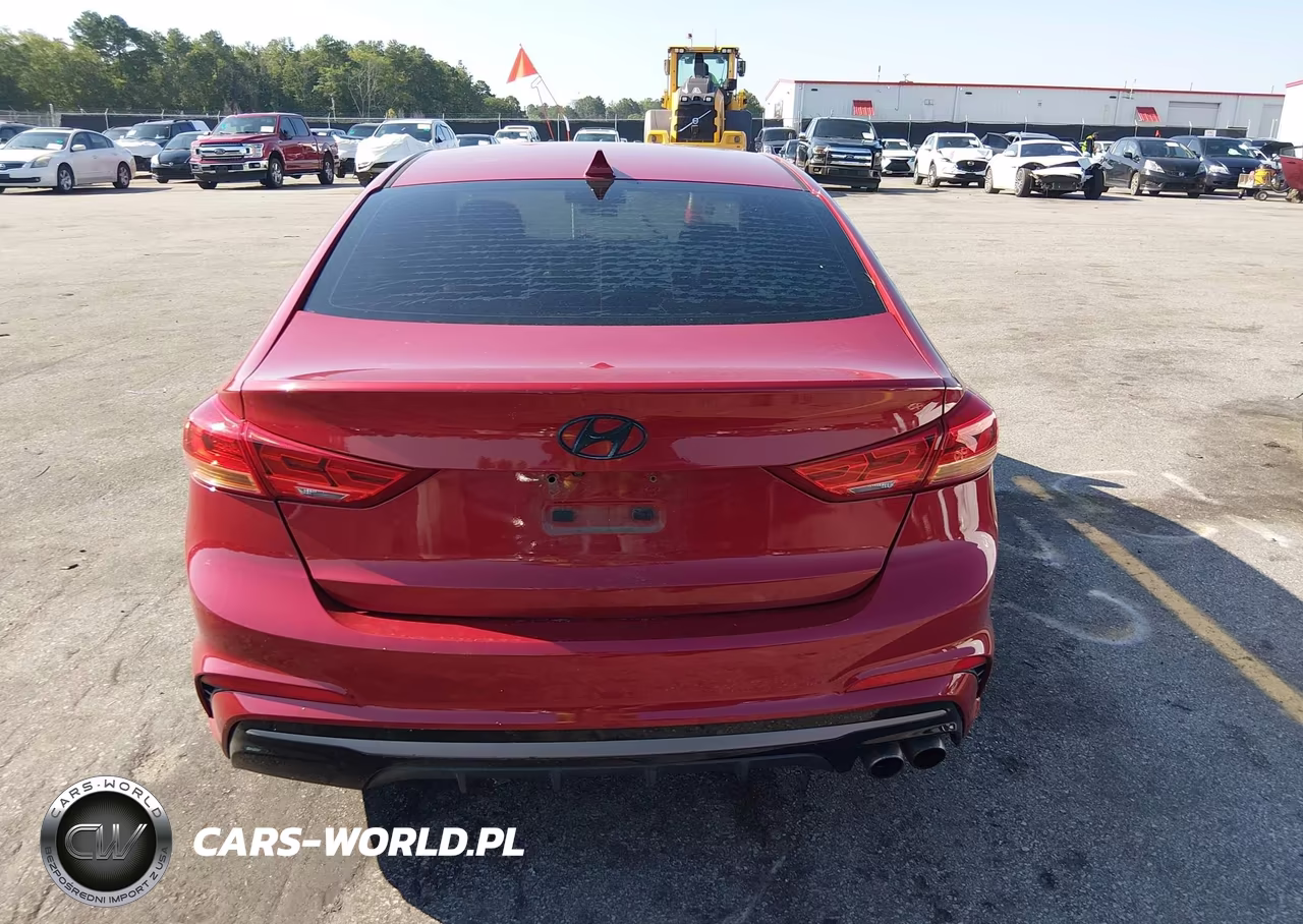 2017 Hyundai Elantra Sport VIN:KMHD04LB2HU364460 - 17