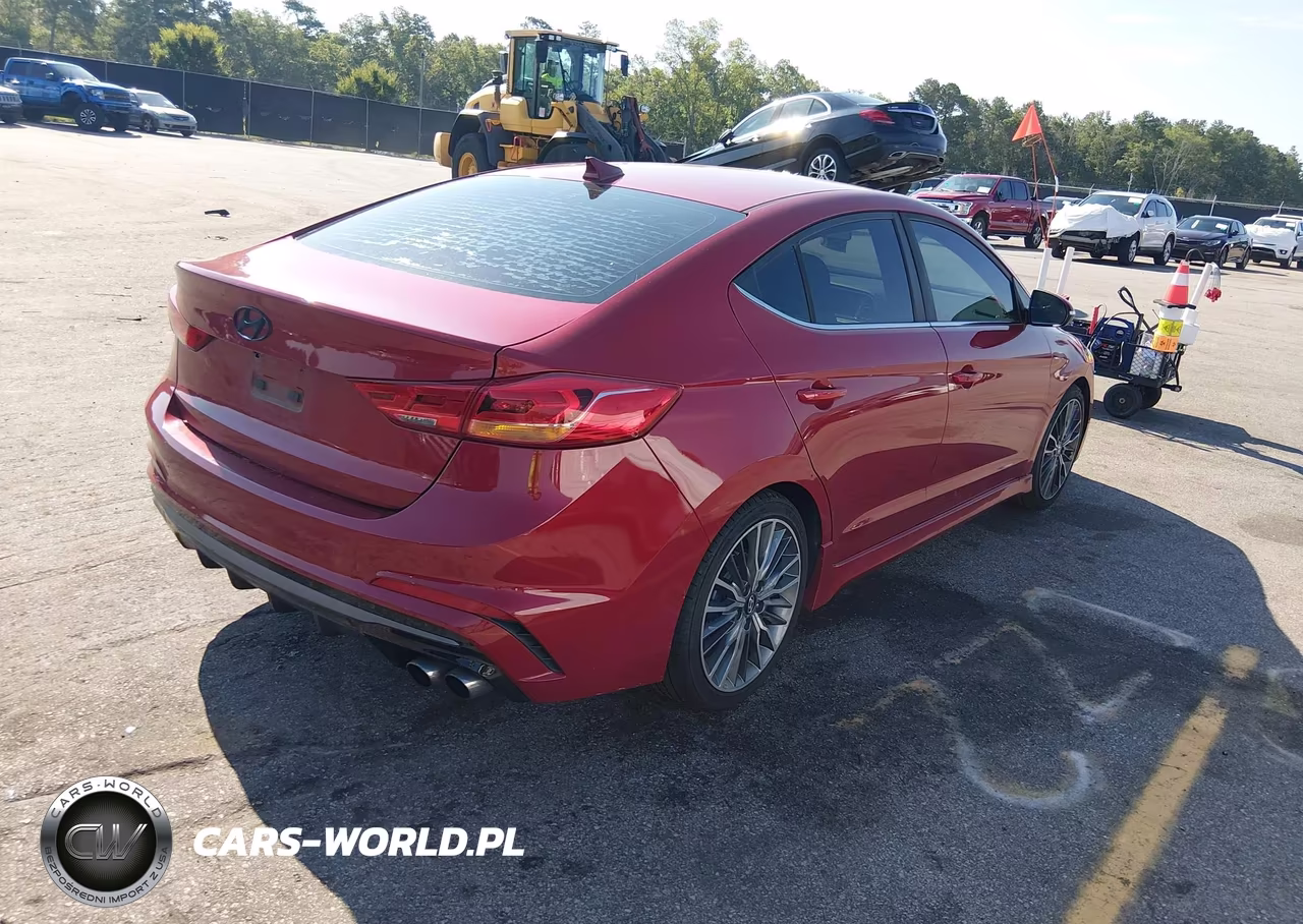 2017 Hyundai Elantra Sport VIN:KMHD04LB2HU364460 - 4