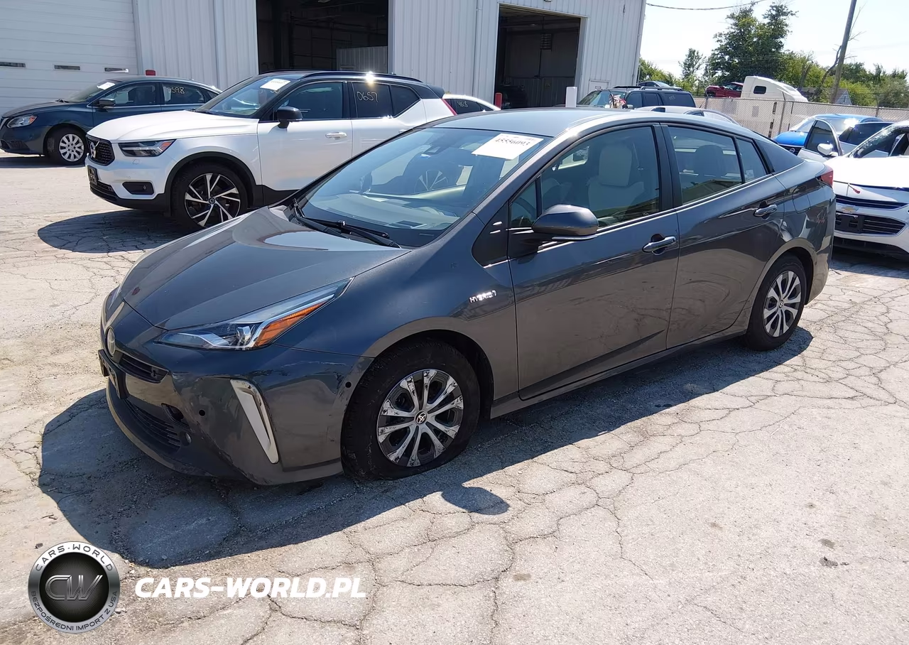 2021 Toyota Prius Xle Awd-E VIN:JTDL9MFU2M3027371 - 2