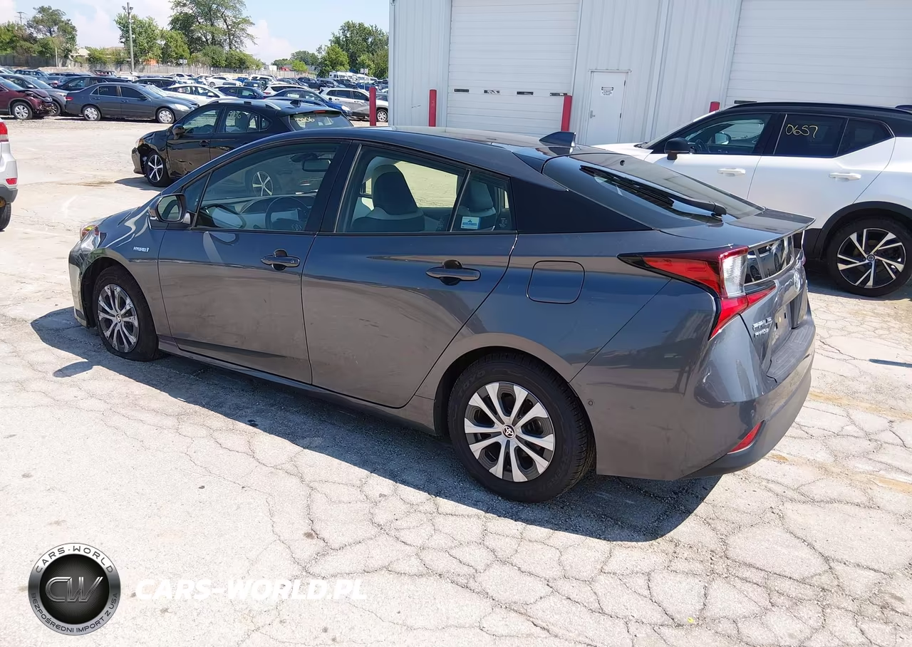 2021 Toyota Prius Xle Awd-E VIN:JTDL9MFU2M3027371 - 3