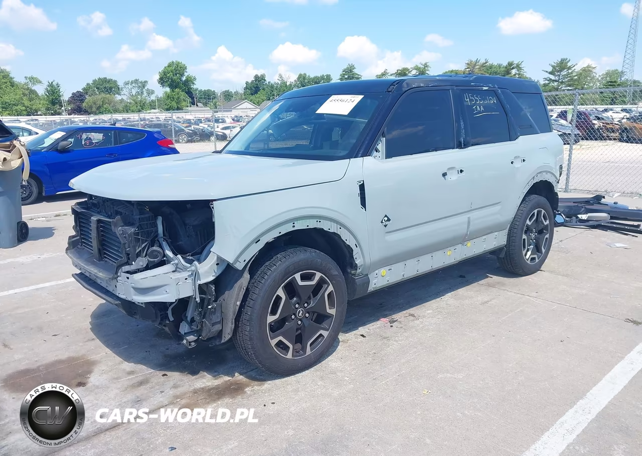 2021 Ford Bronco Sport Outer Banks VIN:3FMCR9C65MRB11250 - 2