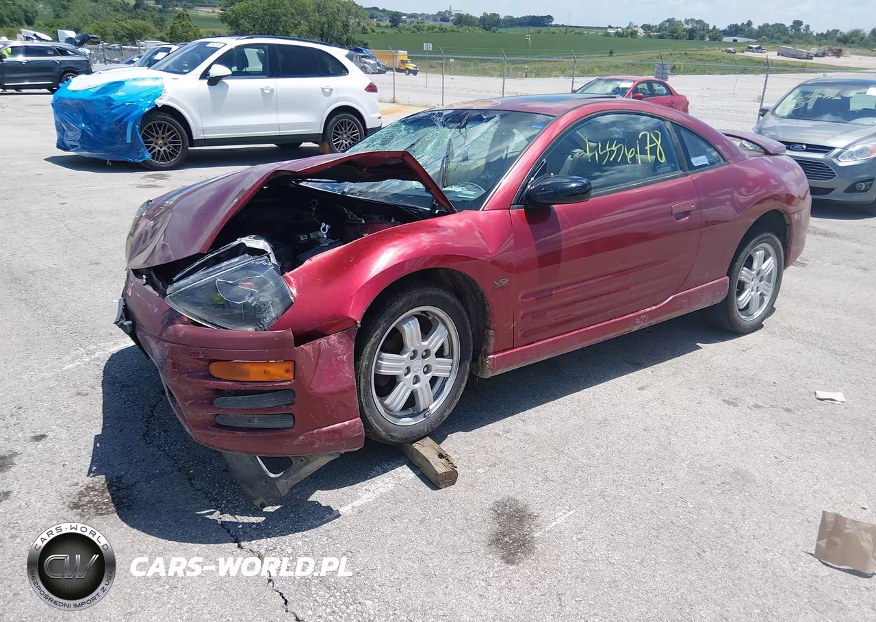 2001 Mitsubishi Eclipse Gt VIN:4A3AC54H51E055022 - 2