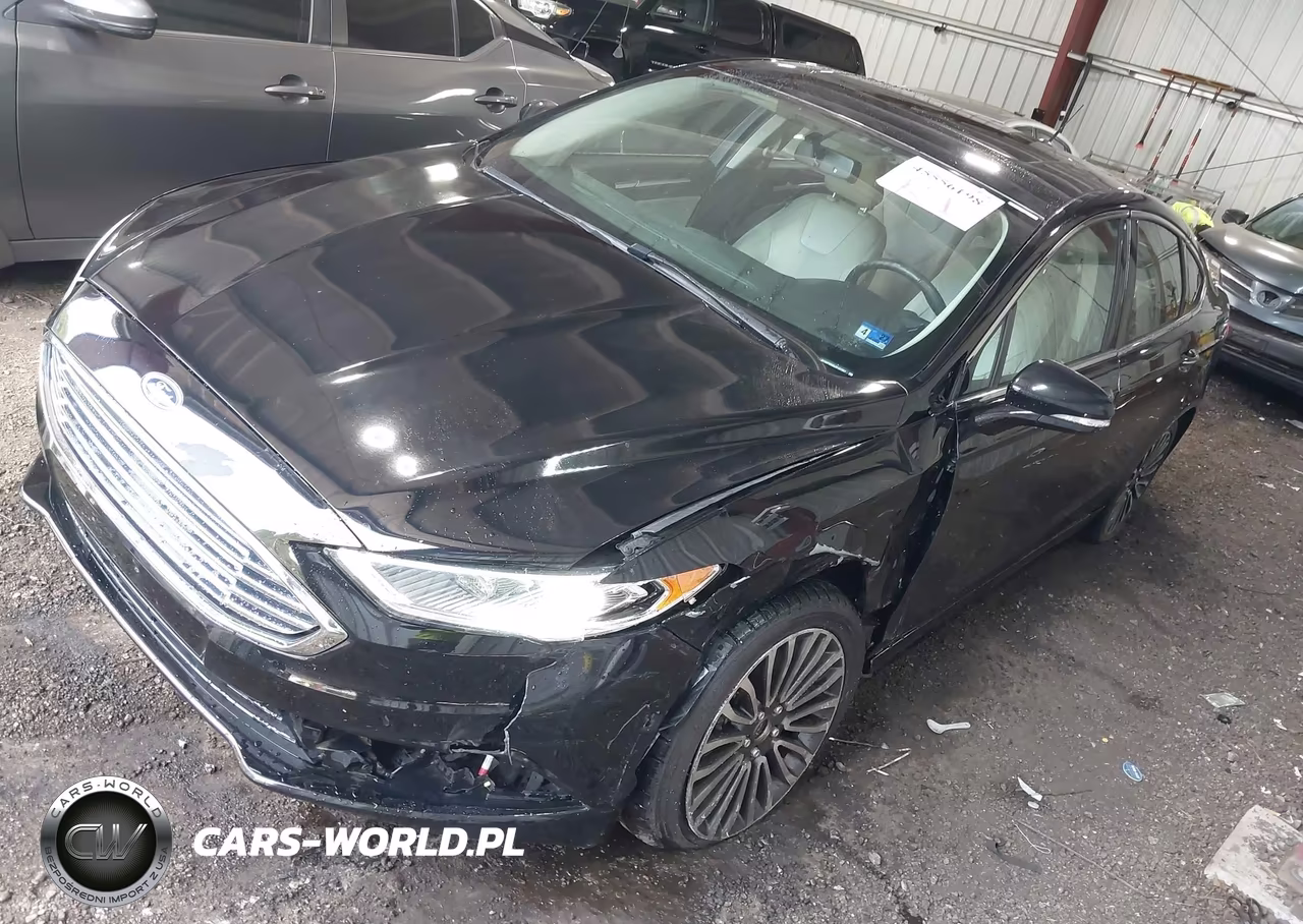 2018 Ford Fusion Platinum-Titanium VIN:3FA6P0D95JR197267 - 2