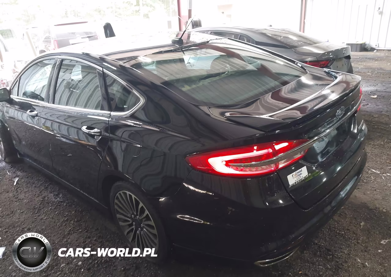 2018 Ford Fusion Platinum-Titanium VIN:3FA6P0D95JR197267 - 3