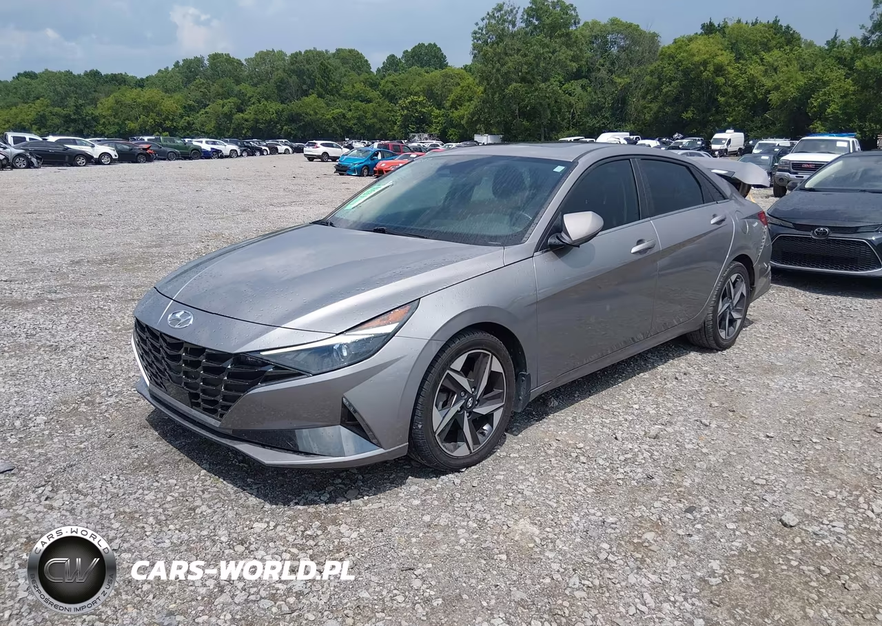 2022 Hyundai Elantra Sel VIN:KMHLN4AG5NU216844 - 2