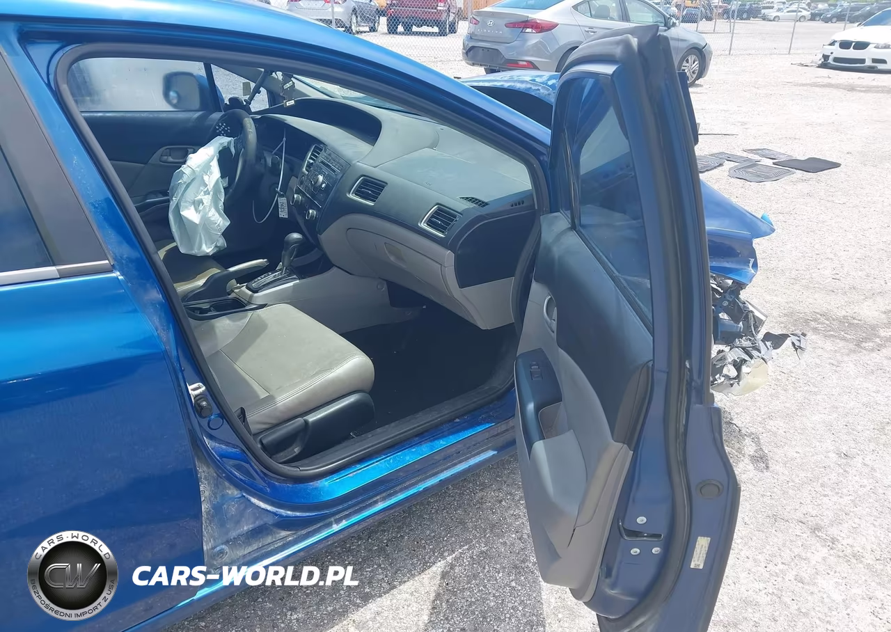 2013 Honda Civic Lx VIN:19XFB2F56DE079285 - 5