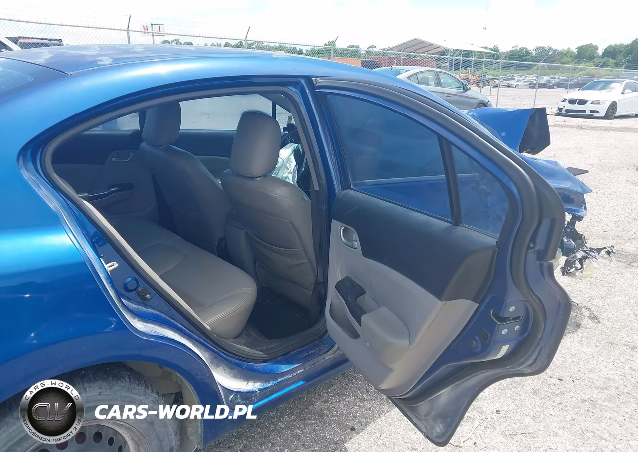 2013 Honda Civic Lx VIN:19XFB2F56DE079285 - 8