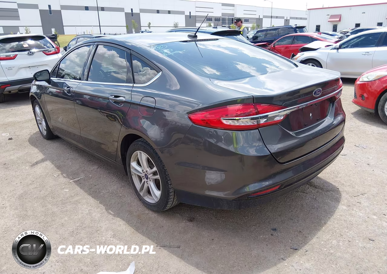 2018 Ford Fusion Hybrid S VIN:3FA6P0UU1JR142254 - 3