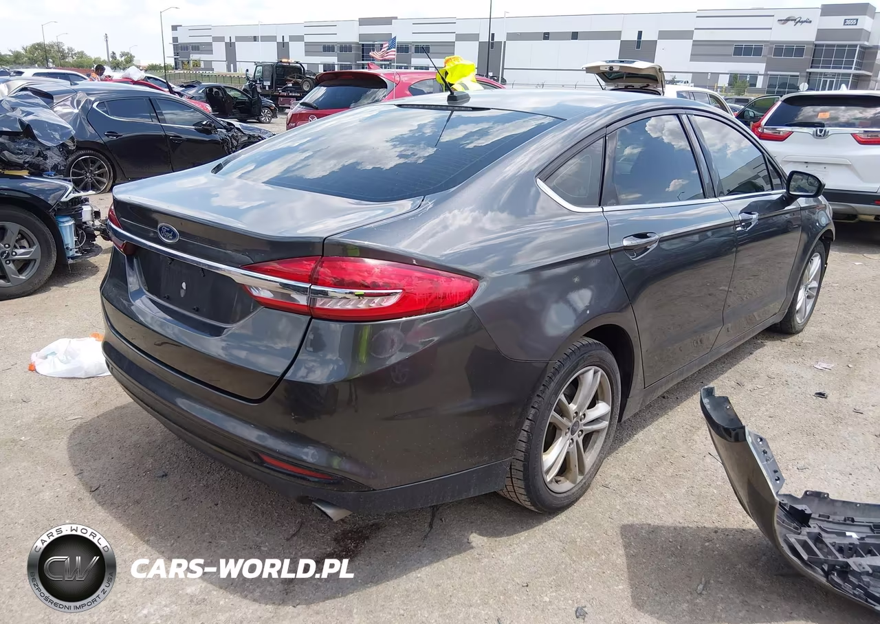 2018 Ford Fusion Hybrid S VIN:3FA6P0UU1JR142254 - 4