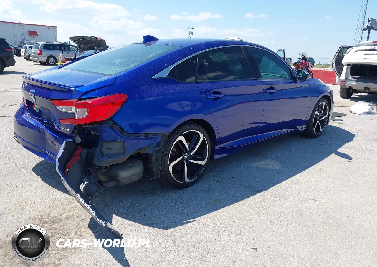 2019 Honda Accord Sport VIN:1HGCV1F31KA138201 - 4