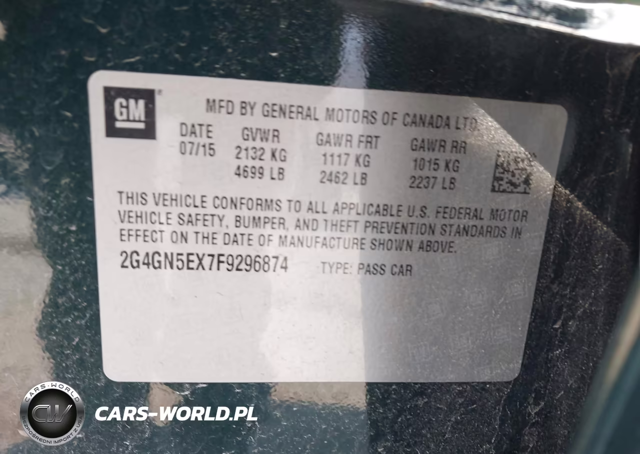 2015 Buick Regal Turbo-E-Assist Premium I VIN:2G4GN5EX7F9296874 - 9