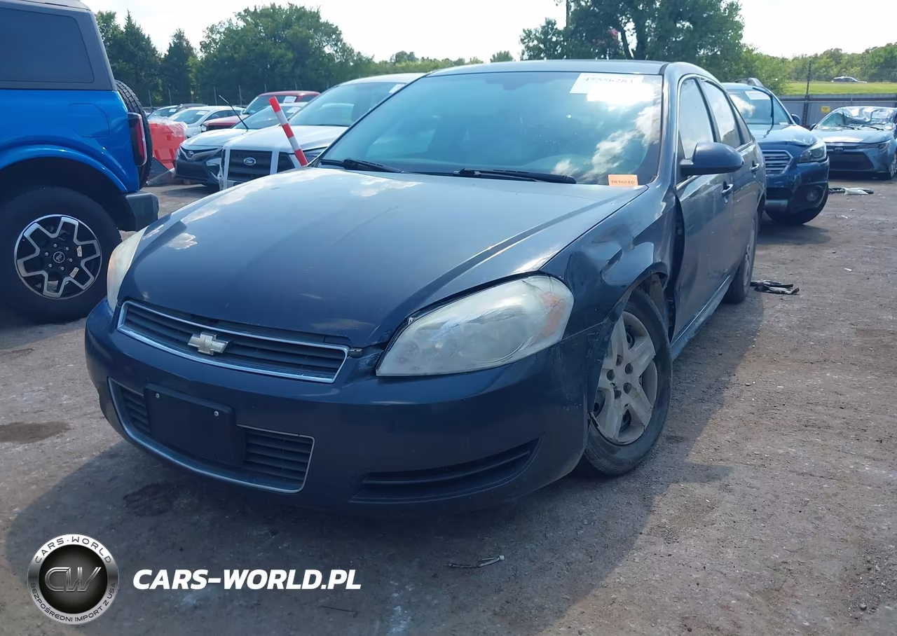 2009 Chevrolet Impala Ls VIN:2G1WB57K391150221 - 2