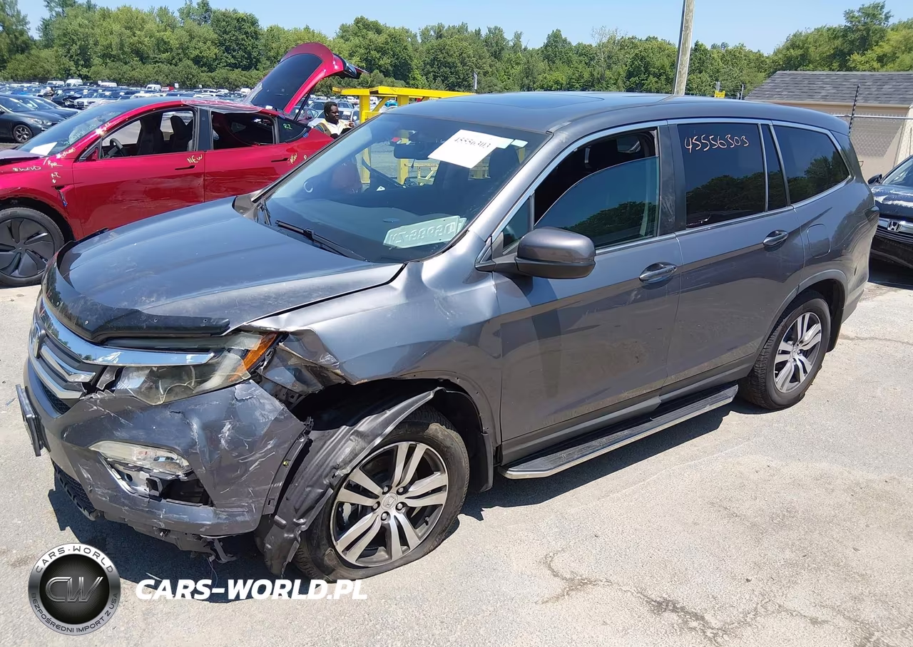 2016 Honda Pilot Ex-L VIN:5FNYF6H74GB018731 - 2