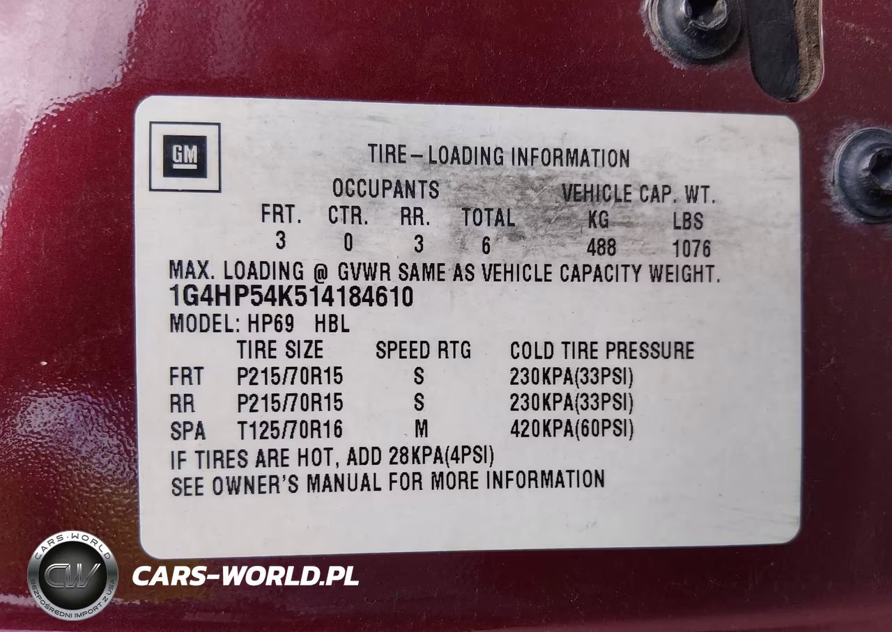 2001 Buick Lesabre Custom VIN:1G4HP54K514184610 - 9