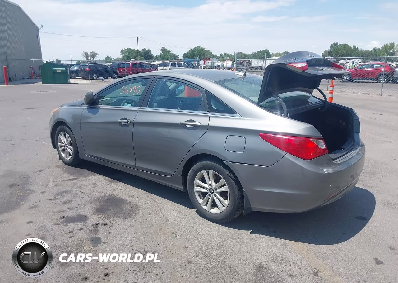 2013 Hyundai Sonata Gls VIN:5NPEB4ACXDH613123 - 3