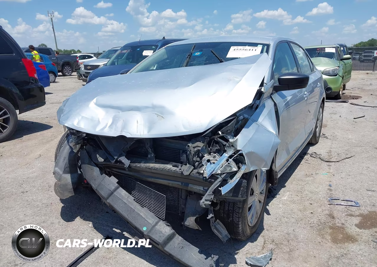 2014 Volkswagen Jetta 2.0L S VIN:3VW2K7AJ3EM257500 - 2