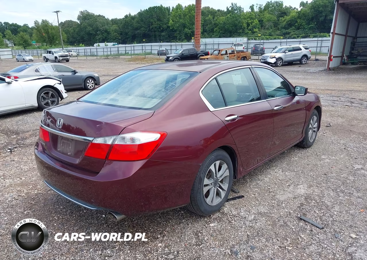2014 Honda Accord Lx VIN:1HGCR2F37EA125029 - 4