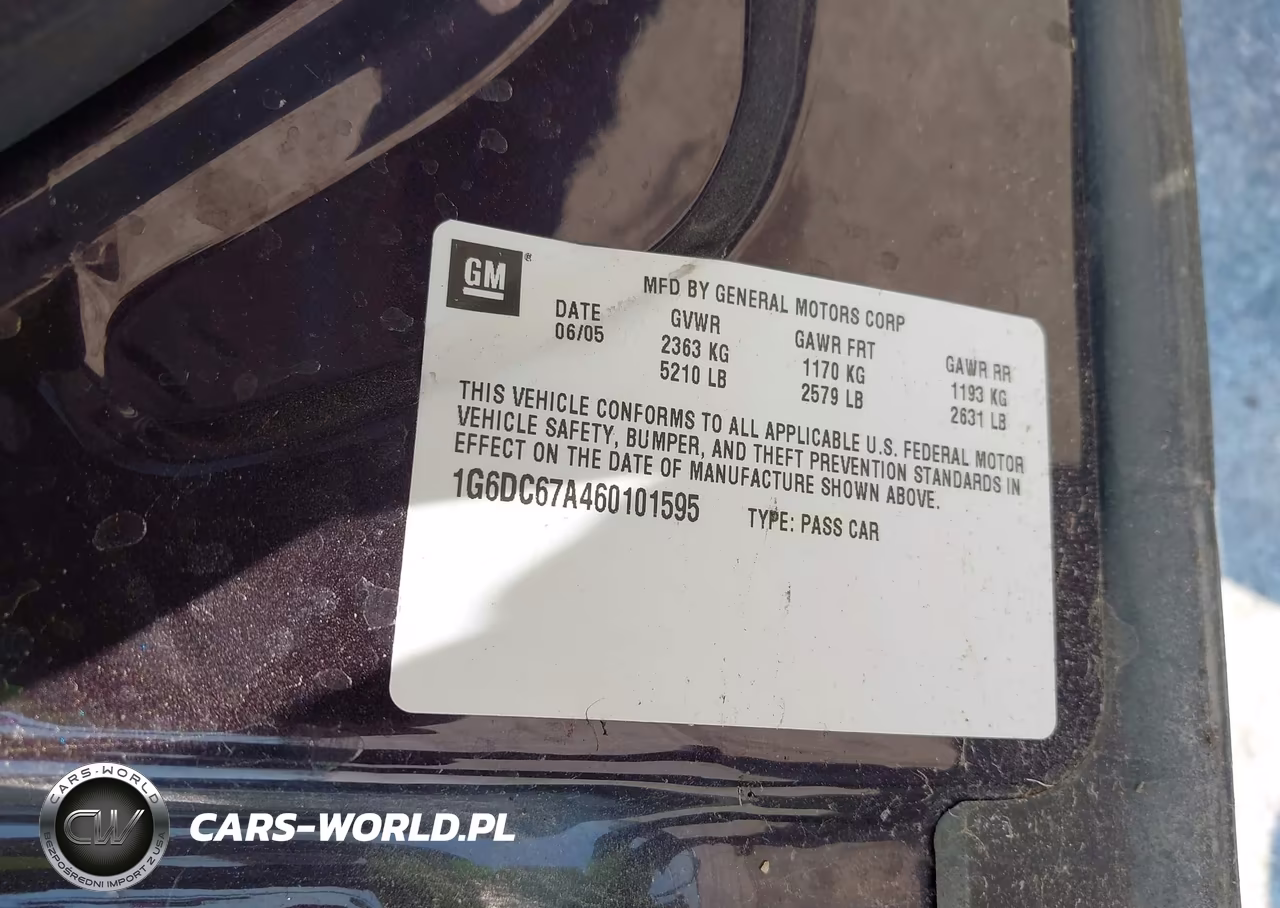 2006 Cadillac Sts V8 VIN:1G6DC67A460101595 - 9