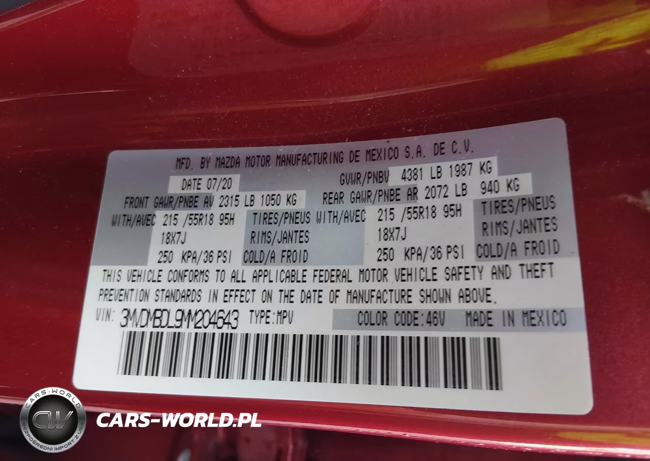 2021 Mazda Cx-30 Premium VIN:3MVDMBDL9MM204643 - 9