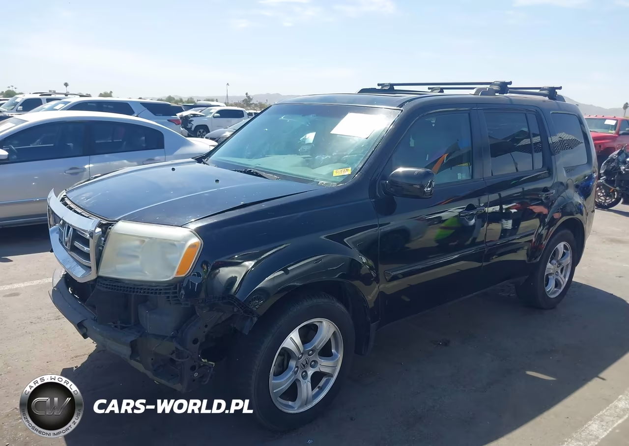 2012 Honda Pilot Ex-L VIN:5FNYF4H5XCB021162 - 2