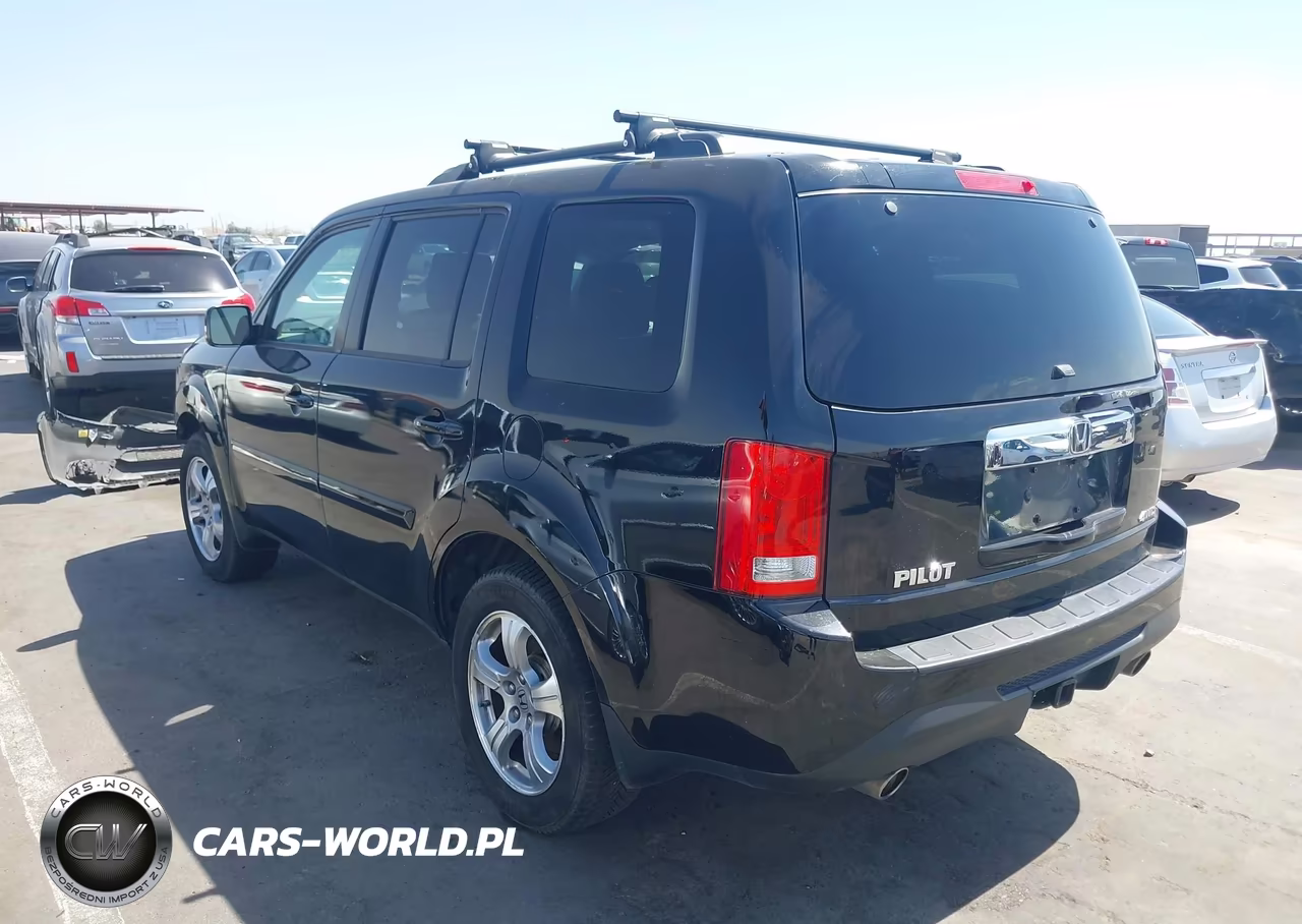 2012 Honda Pilot Ex-L VIN:5FNYF4H5XCB021162 - 3
